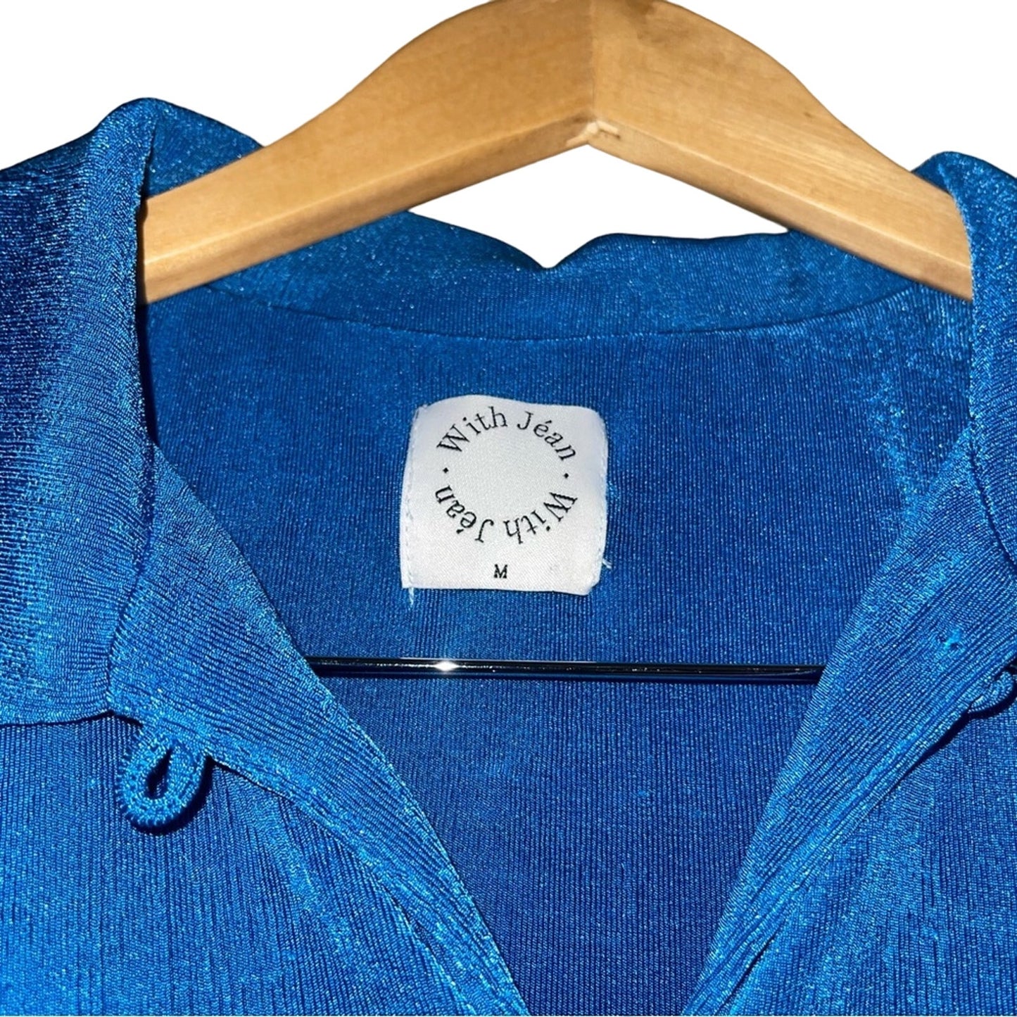 With Jean | SET! Elektra Blue Daisy Skirt + matching top