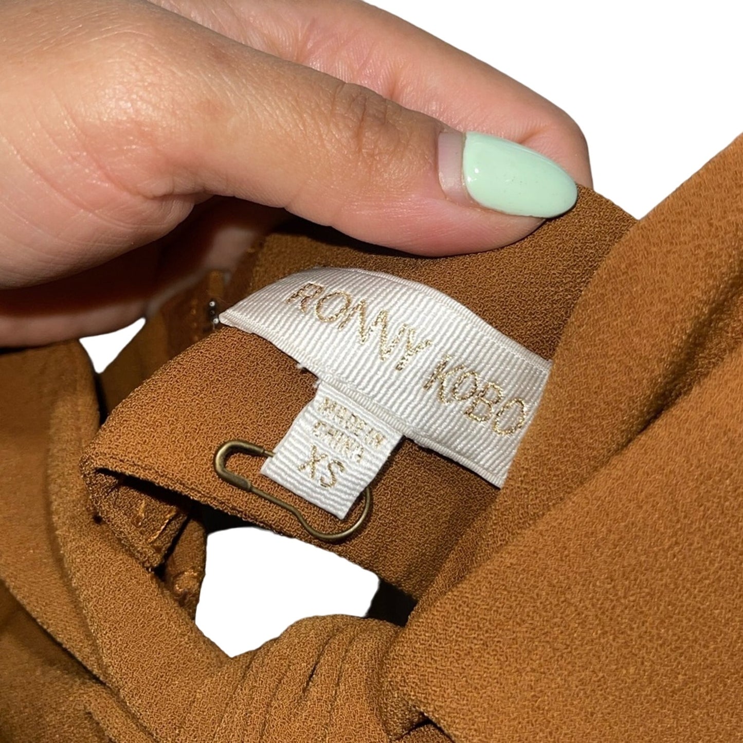 Ronny Kobo | Kosta Dress in Sepia Brown
