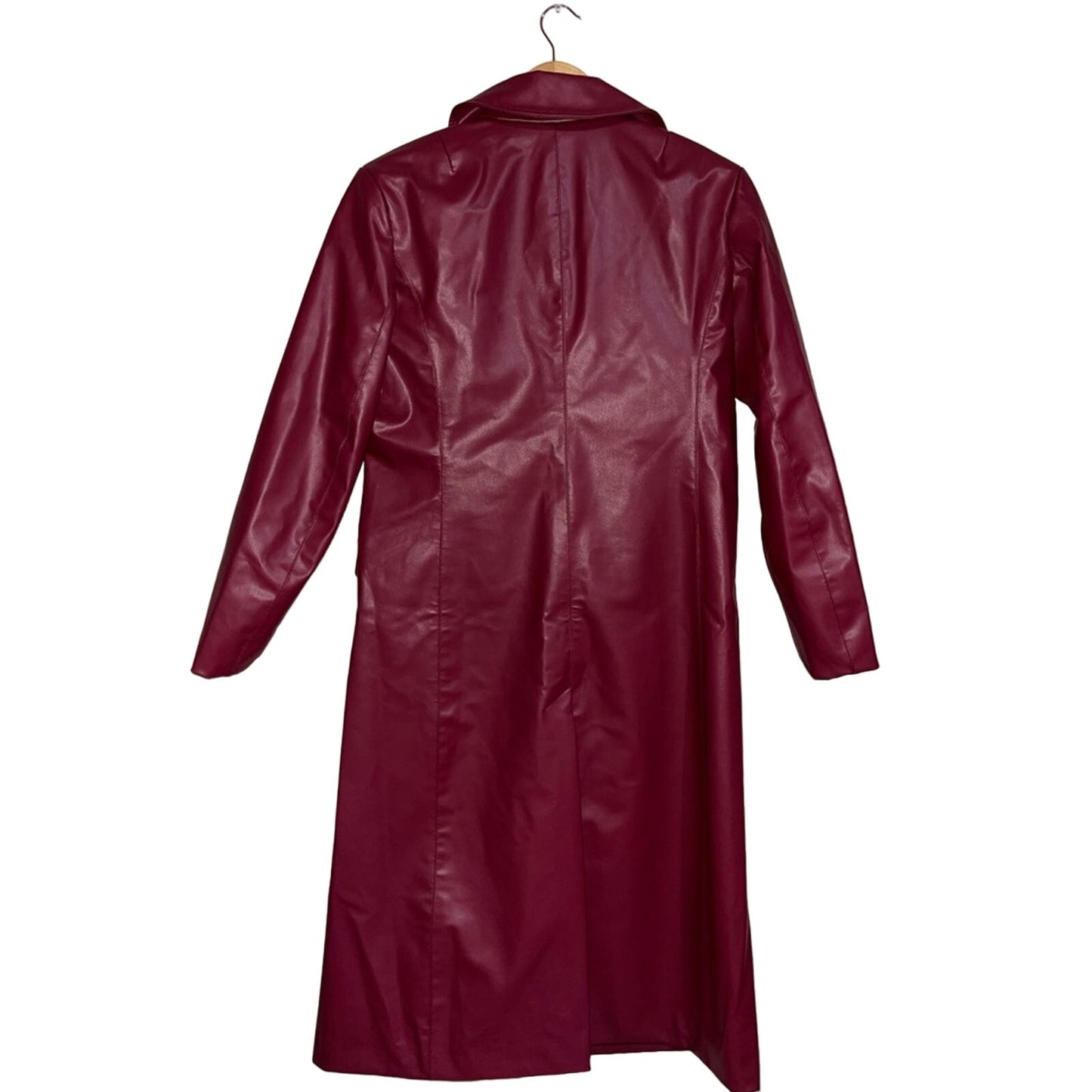 APPARIS x Mansur Gavriel Collaboration | Liv Apple Coat in Rhubarb