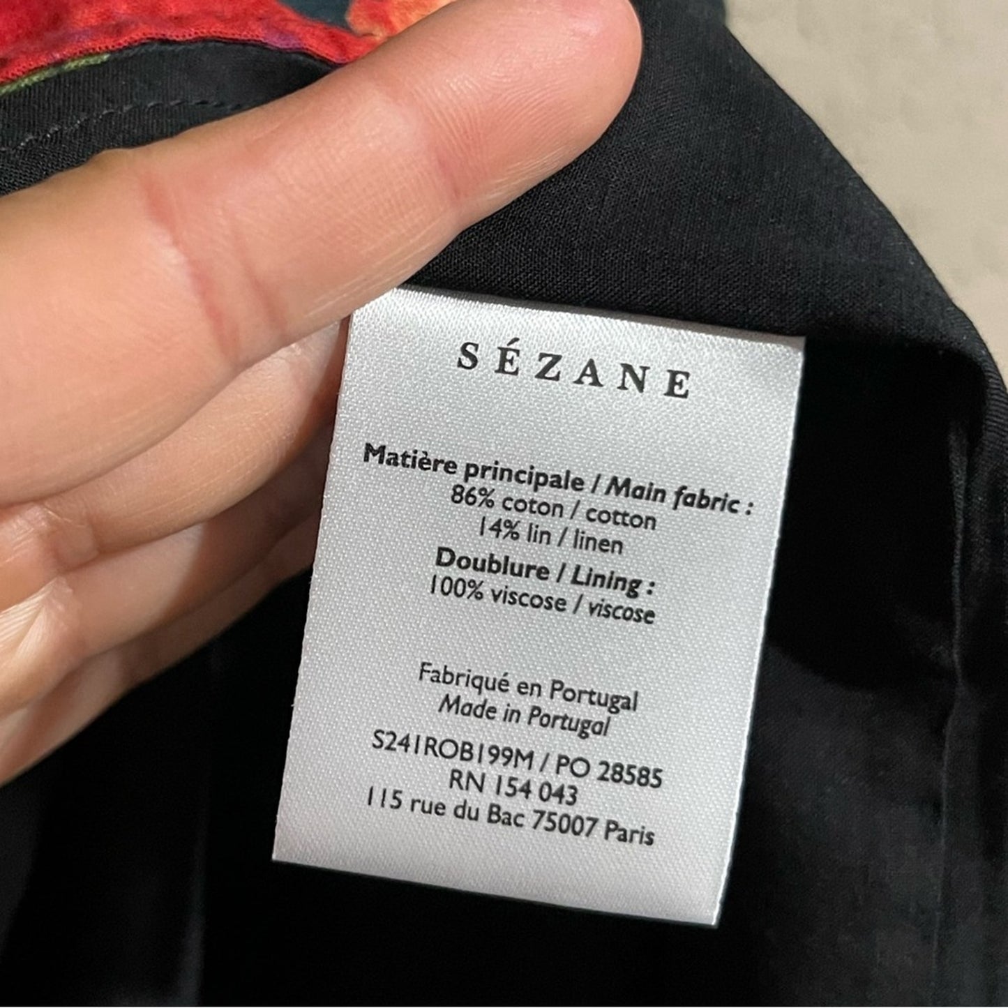 Sezane | Salie Mini Summer Floral Dress In Floral Print Size: 34/2
