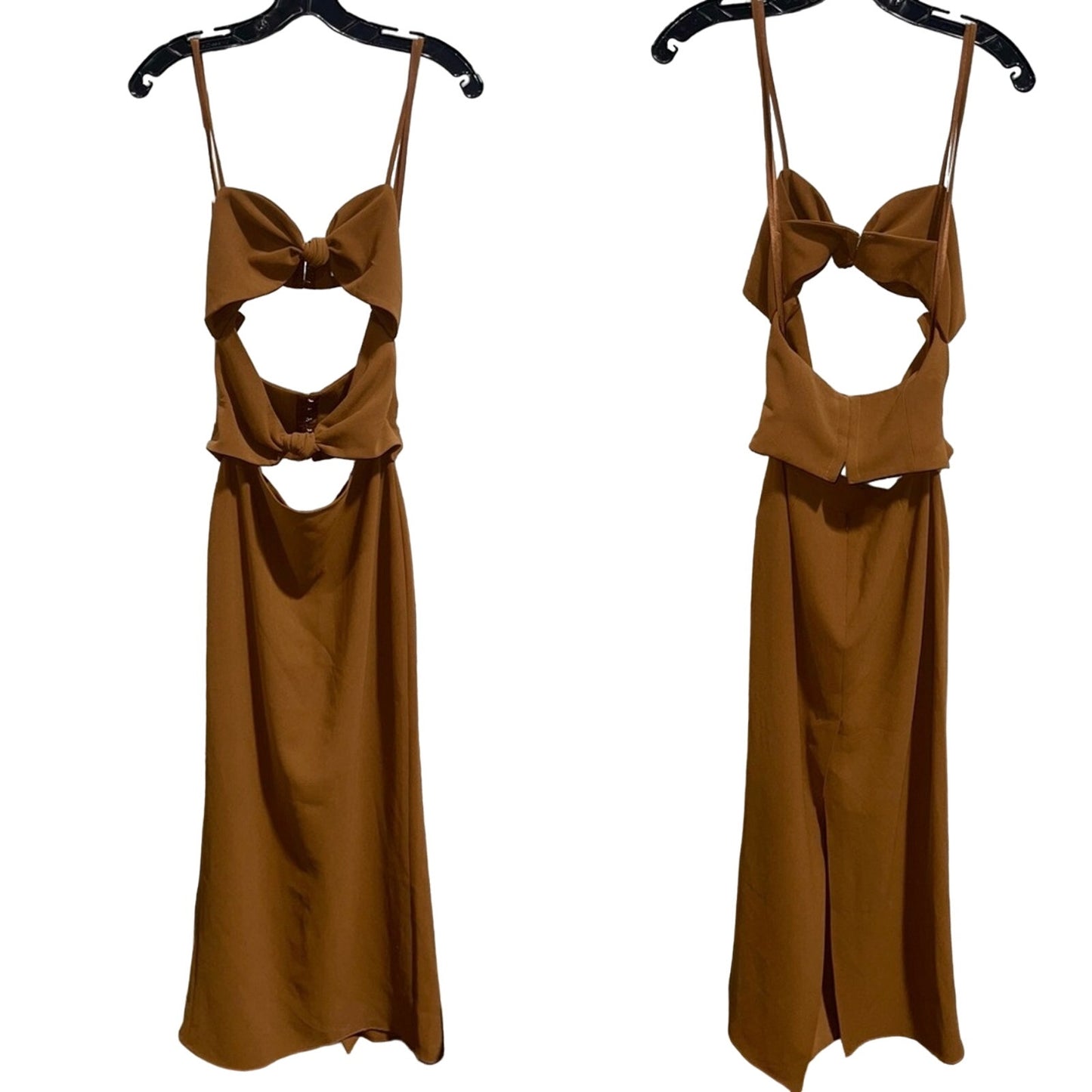 Ronny Kobo | Kosta Dress in Sepia Brown