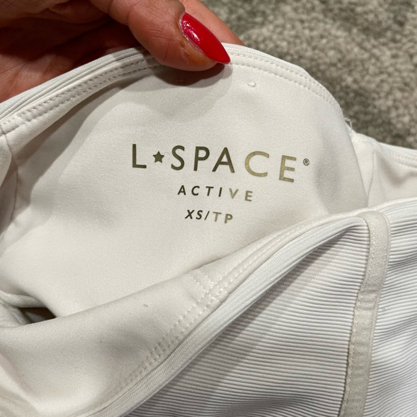 L*space | SET! Revel Top + Revel Short In Bone Size: XS/S