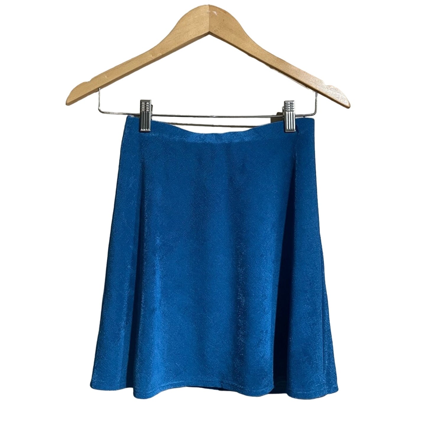 With Jean | SET! Elektra Blue Daisy Skirt + matching top